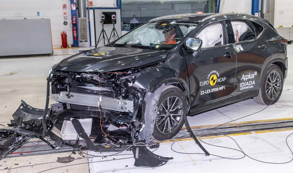 Programma Euro NCAP - Risultato del Crash Test Frontale